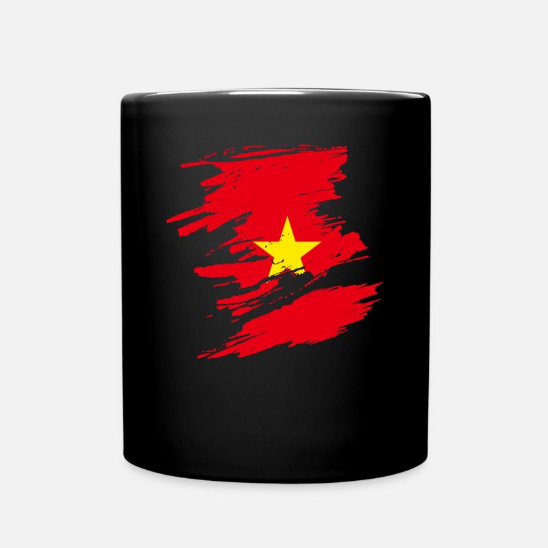 Vietnam - Tasse einfarbig - Schwarz