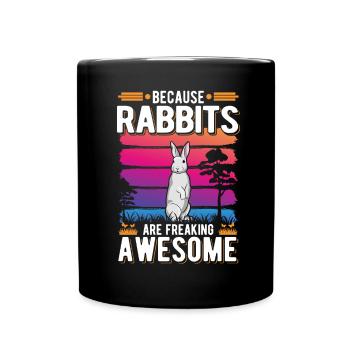 Lapin Cadeau Lapin Lapin Lapin - Mug uni - noir - Devant