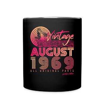 1969 En août Alles Original - Mug uni - noir - Devant