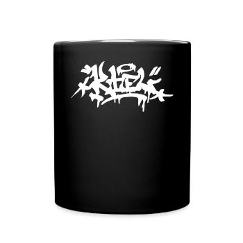 Kiel City Graffiti Street Art HandStyle Deutschlan - Tasse einfarbig - Schwarz - Vorne
