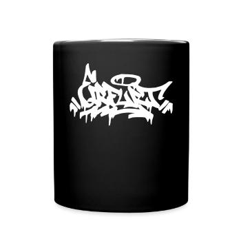 Erfurt City Graffiti Street Art HandStyle Deutschl - Tasse einfarbig - Schwarz - Vorne