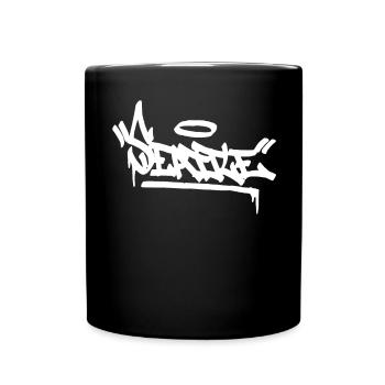 Seattle City Graffiti Street Art HandStyle USA Hip - Tasse einfarbig - Schwarz - Vorne