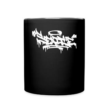 Seattle City Graffiti Street Art HandStyle USA Hip - Tasse einfarbig - Schwarz - Vorne