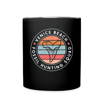 Venice Beach Fossil Hunting Squad - Fossil Hunters - Full Colour Mug - black - Front