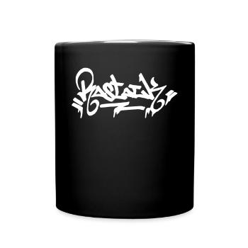 Rostock City Graffiti Street Art HandStyle Deutsch - Tasse einfarbig - Schwarz - Vorne