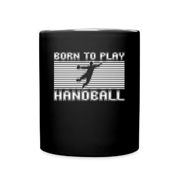 Handball - Mug uni - noir - Devant