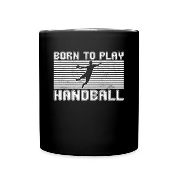 Handball - Mug uni - noir - Devant