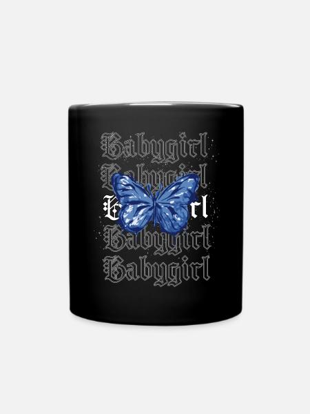Okkult Goth Gothic Punk Grunge - Tasse einfarbig - Schwarz