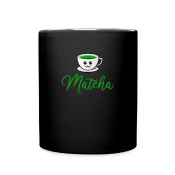 matcha, Funny matcha - Full Colour Mug - black - Front