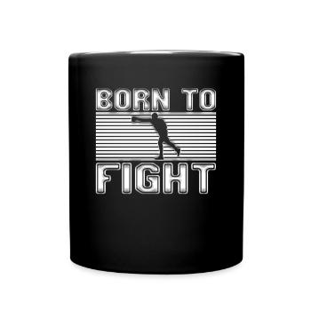 Boxing - Full Colour Mug - black - Front