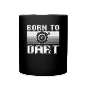 Dard - Mug uni - noir - Devant