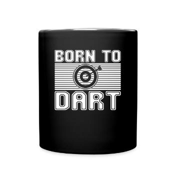Dard - Mug uni - noir - Devant