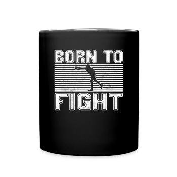 Boxing - Full Colour Mug - black - Front