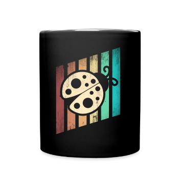Ladybug Entomologist Ladybirds Entomology Ladybugs - Full Colour Mug - black - Front