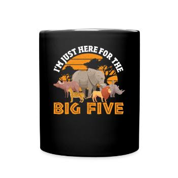 Safari Family Holiday Design Pour Un - Mug uni - noir - Devant