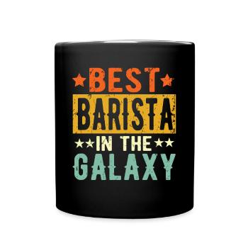 Best Barista ever Barista Gift - Full Colour Mug - black - Front