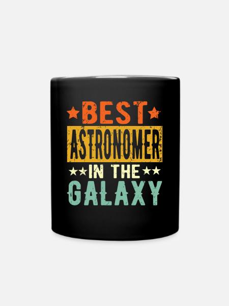 Best Astronom ever Astronom Geschenk - Tasse einfarbig - Schwarz