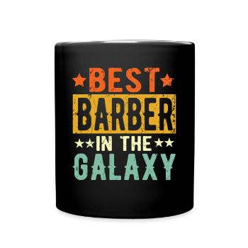 Best Barber ever Barber Geschenk - Tasse einfarbig - Schwarz - Vorne