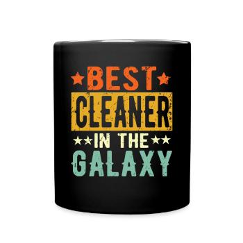 Best Cleaner ever Cleaner Gift - Full Colour Mug - black - Front
