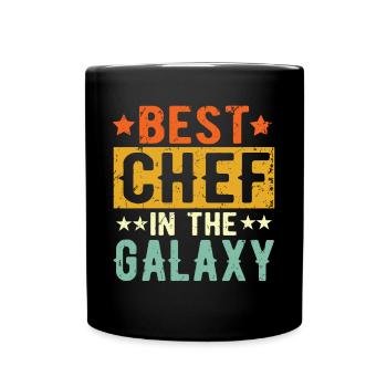 Best Chef ever Chef Gift - Full Colour Mug - black - Front