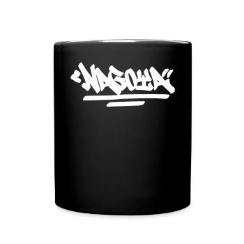 Nagoya City Graffiti Street Art Kalligraphie Japan - Tasse einfarbig - Schwarz - Vorne