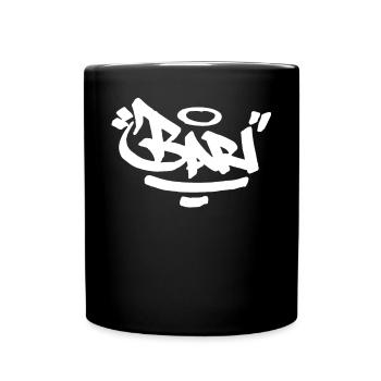 Bari City Graffiti Street Art Italien Hip Hop - Tasse einfarbig - Schwarz - Vorne