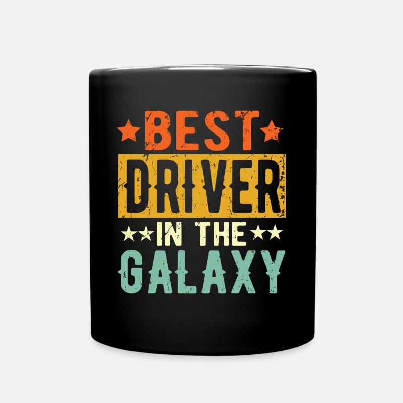 Best Driver ever Driver Gift - Full Colour Mug - black