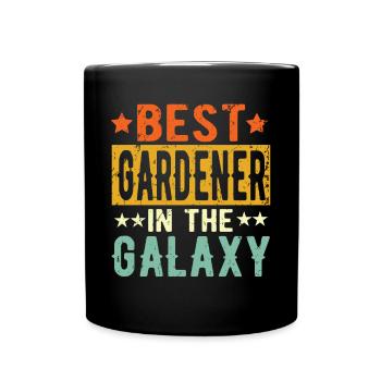 Meilleur jardinier jamais Gardener Gift - Mug uni - noir - Devant