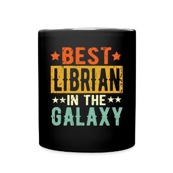 Meilleur bibliothécaire de tous les temps - Mug uni - noir - Devant