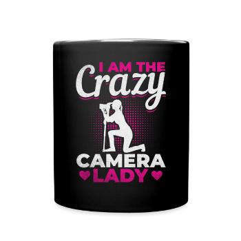 Photographe Girl Photography - Je suis le - Mug uni - noir - Devant