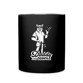 Photographie Papa Photographe Appareil photo Photographe Papa - Mug uni - noir - Devant