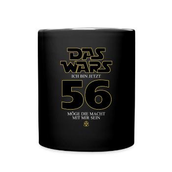 Ça y est, j’ai maintenant 56 ans - Mug uni - noir - Devant