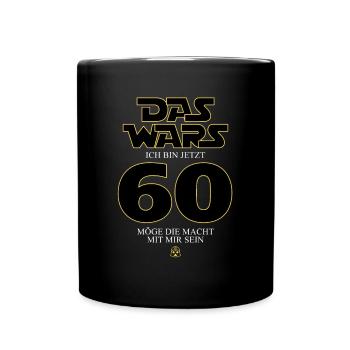 Ça y est, j’ai maintenant 60 ans - Mug uni - noir - Devant