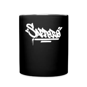 Sapporo City Graffiti Street Art HandStyle Japan H - Tasse einfarbig - Schwarz - Vorne