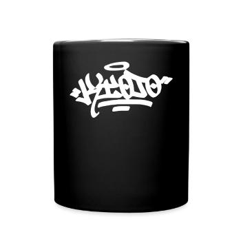 Kyoto City Graffiti Street Art HandStyle Japan Hip - Tasse einfarbig - Schwarz - Vorne