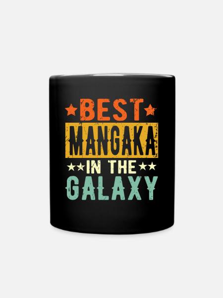 Best Mangaka ever Mangaka Geschenk - Tasse einfarbig - Schwarz