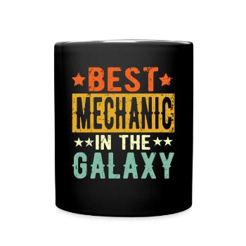 Best Mechanic ever Mechanic Gift - Full Colour Mug - black - Front