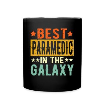 Best paramedic ever - Full Colour Mug - black - Front