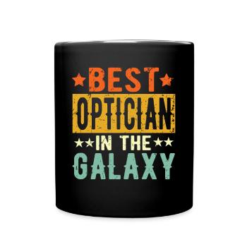 Best Optician ever Optician Gift - Full Colour Mug - black - Front