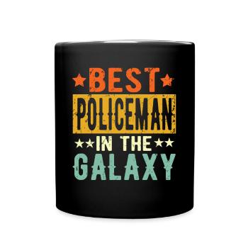 Best Cop Ever Cop Gift - Full Colour Mug - black - Front