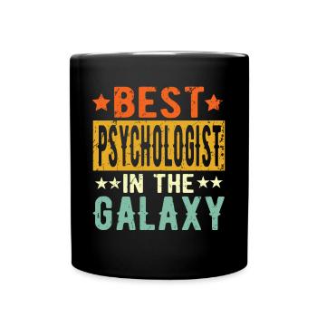Meilleur psychologue de tous les temps Cadeau de psychologue - Mug uni - noir - Devant
