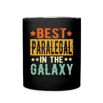 Best Rechtsanwaltsfachangestellte ever - Tasse einfarbig - Schwarz - Vorne