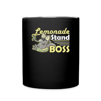 Stand de limonade Boss Limonadenstand - Mug uni - noir - Devant