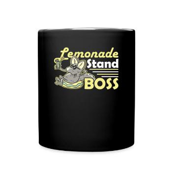 Stand de limonade Boss Limonadenstand - Mug uni - noir - Devant