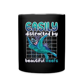 Marine Science Design for an Ocean Student - Full Colour Mug - black - Front
