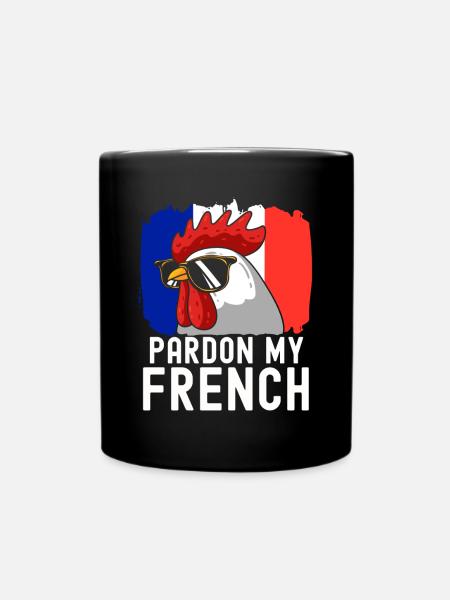 France Drapeau France Paris Marseille Français - Mug uni - noir