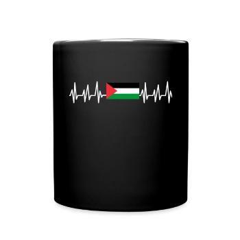 Palestine Gift Free Palestine Gaza Strip - Full Colour Mug - black - Front