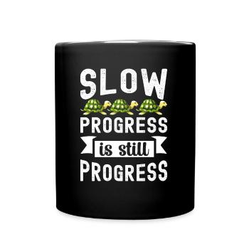 Turtle Gift Kids Reptiles Sea Beach - Full Colour Mug - black - Front
