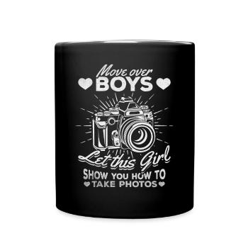 Photography Girl - Laissez-vous dorloter par cela - Mug uni - noir - Devant