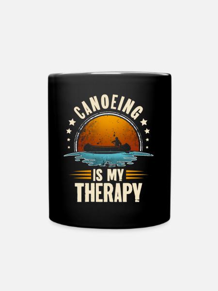 Canoë Canoë Canoë - Mug uni - noir